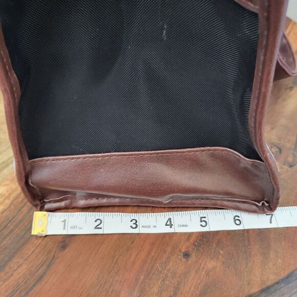 Bow-Wow Pet Carrier Large 15” x 12” x 8” Pets Up to 22lbs Blue Corduroy Unused - Picture 6 of 16